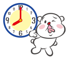 TIME BEAR sticker #8040020