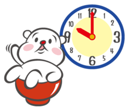 TIME BEAR sticker #8040024
