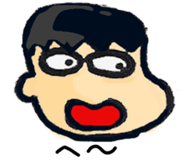 Surprised person sticker #8040445