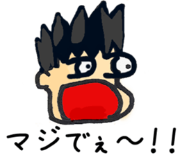 Surprised person sticker #8040448