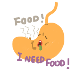Body organ sticker #8040968