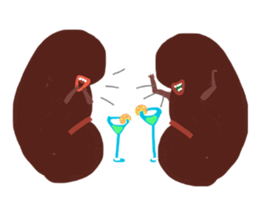 Body organ sticker #8040971