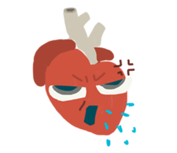Body organ sticker #8040981
