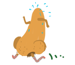 Body organ sticker #8040984