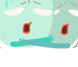 Body organ sticker #8040986