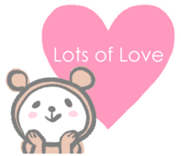 Kawaii Teddy Bear 2 (English ver.) sticker #8041248