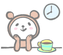 Kawaii Teddy Bear 2 (English ver.) sticker #8041250