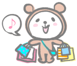 Kawaii Teddy Bear 2 (English ver.) sticker #8041256