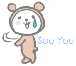 Kawaii Teddy Bear 2 (English ver.) sticker #8041262