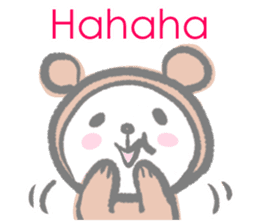 Kawaii Teddy Bear 2 (English ver.) sticker #8041272