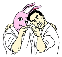 Sisyo and Usatan sticker #8041851