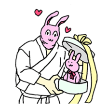 Sisyo and Usatan sticker #8041877