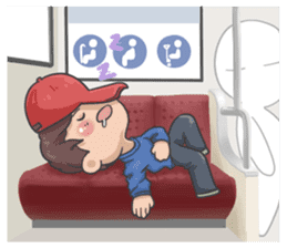 The Life & Emotion in Subway sticker #8042049