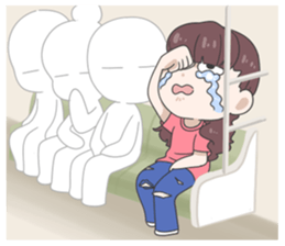 The Life & Emotion in Subway sticker #8042060