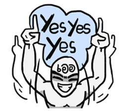 AsB - Big Eye Brow (Yeah Yeah) sticker #8042132