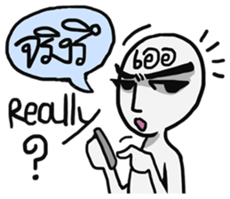 AsB - Big Eye Brow (Yeah Yeah) sticker #8042134