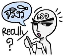 AsB - Big Eye Brow (Yeah Yeah) sticker #8042134