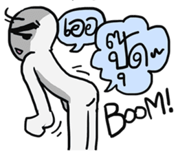 AsB - Big Eye Brow (Yeah Yeah) sticker #8042155