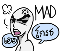 AsB - Big Eye Brow (Yeah Yeah) sticker #8042156