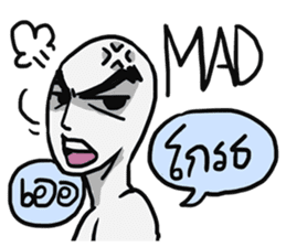 AsB - Big Eye Brow (Yeah Yeah) sticker #8042156