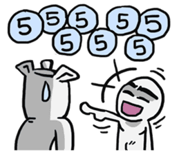 AsB - Big Eye Brow (Yeah Yeah) sticker #8042161