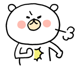 Sticker of Funny bear sticker #8042172