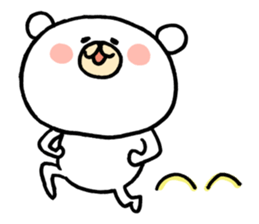 Sticker of Funny bear sticker #8042174