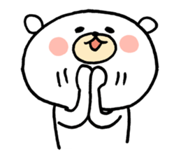 Sticker of Funny bear sticker #8042176