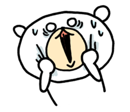 Sticker of Funny bear sticker #8042177