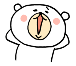 Sticker of Funny bear sticker #8042199