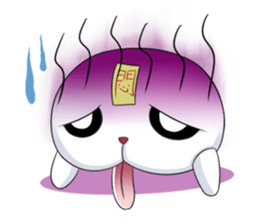 White Q sticker #8042834