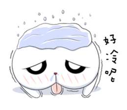 White Q sticker #8042838