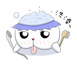 White Q sticker #8042839