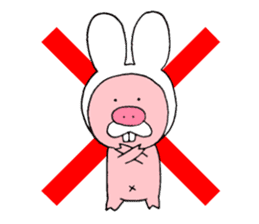ETON: Pigs wanted to be zodiac sticker #8043056