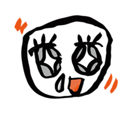 Energetic man of runny nose sticker #8043115