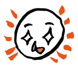 Energetic man of runny nose sticker #8043122