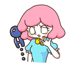 Daily life of Koharu sticker #8043220