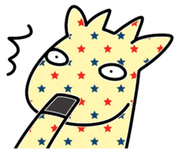 Giraffe & Rabbit sticker #8043292