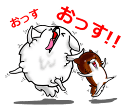 pe-boy and cha-boy sticker #8043447