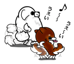 pe-boy and cha-boy sticker #8043476