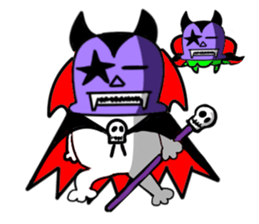 Headgear Monsters Halloween sticker #8043527