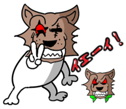 Headgear Monsters Halloween sticker #8043529