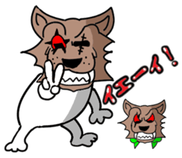 Headgear Monsters Halloween sticker #8043529