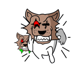 Headgear Monsters Halloween sticker #8043535