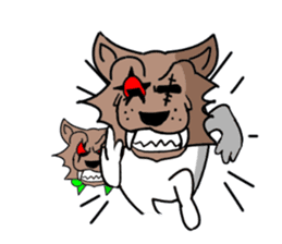 Headgear Monsters Halloween sticker #8043535