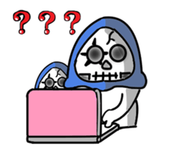 Headgear Monsters Halloween sticker #8043537