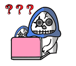 Headgear Monsters Halloween sticker #8043537