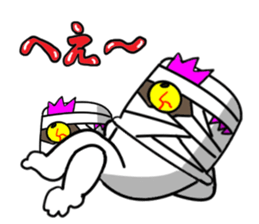 Headgear Monsters Halloween sticker #8043550