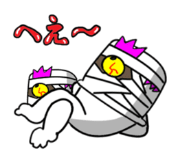 Headgear Monsters Halloween sticker #8043550