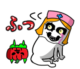 Headgear Monsters Halloween sticker #8043551